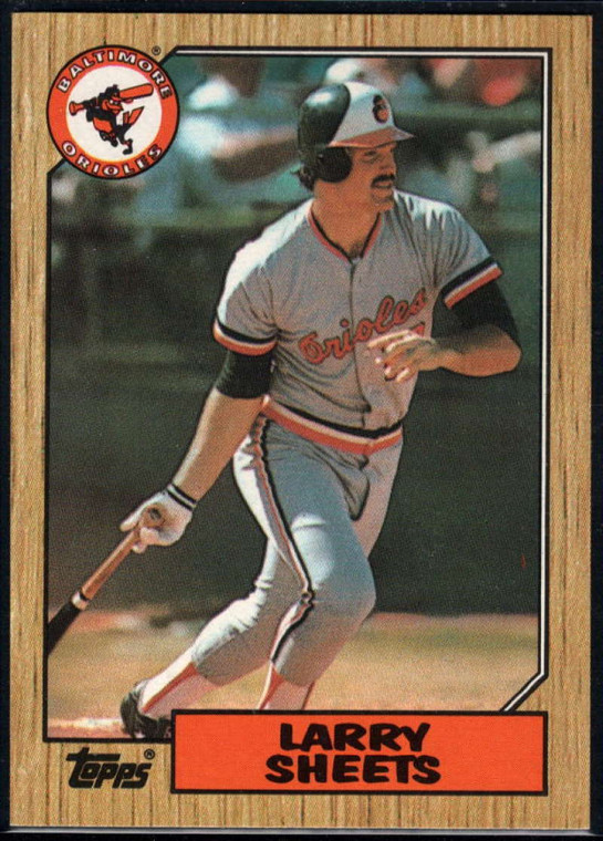 1987 Topps #552 Larry Sheets NM-MT Baltimore Orioles 