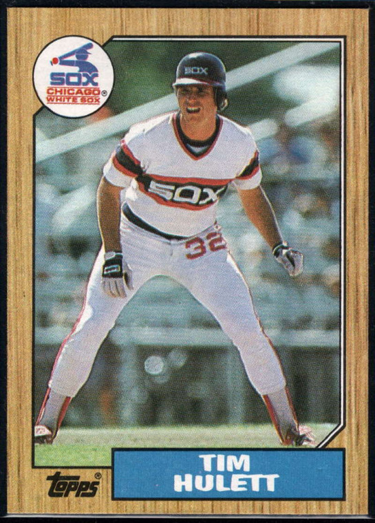 1987 Topps #566 Tim Hulett NM-MT Chicago White Sox 