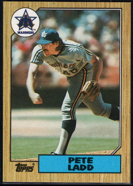 1987 Topps #572 Pete Ladd NM-MT Seattle Mariners 