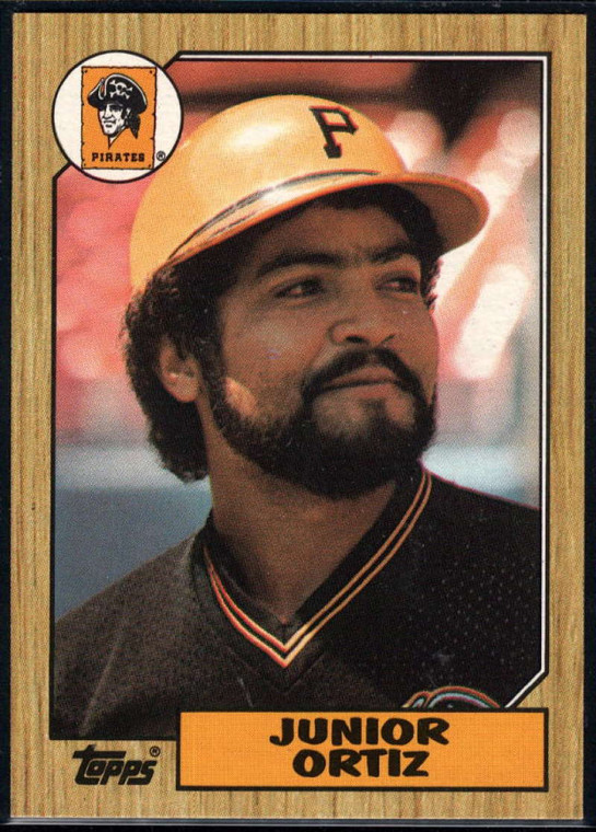 1987 Topps #583 Junior Ortiz NM-MT Pittsburgh Pirates 