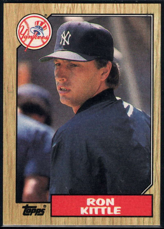 1987 Topps #584 Ron Kittle NM-MT New York Yankees 