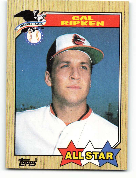 1987 Topps #609 Cal Ripken Jr. AS NM-MT Baltimore Orioles 