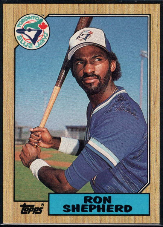 1987 Topps #643 Ron Shepherd NM-MT Toronto Blue Jays 