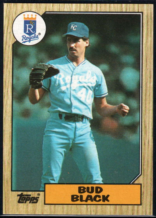 1987 Topps #669 Bud Black NM-MT Kansas City Royals 