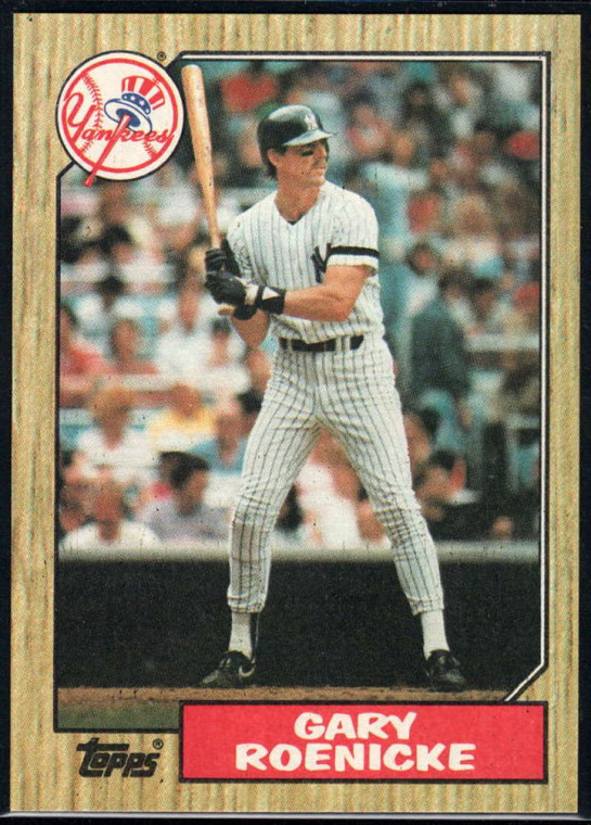 1987 Topps #683 Gary Roenicke NM-MT New York Yankees 