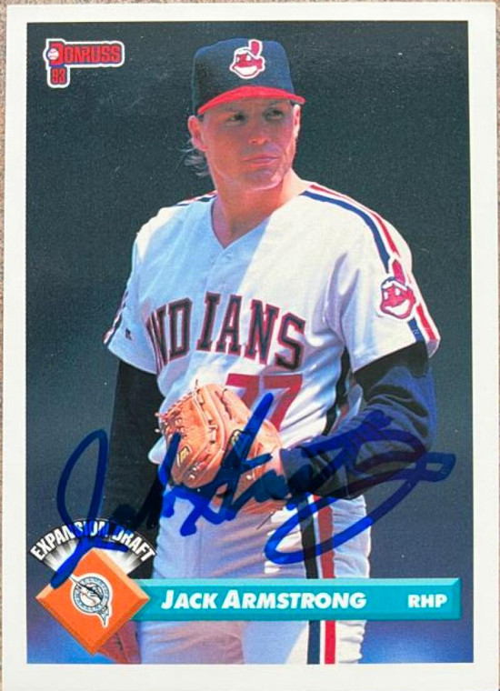 Jack Armstrong Autographed 1993 Donruss #777