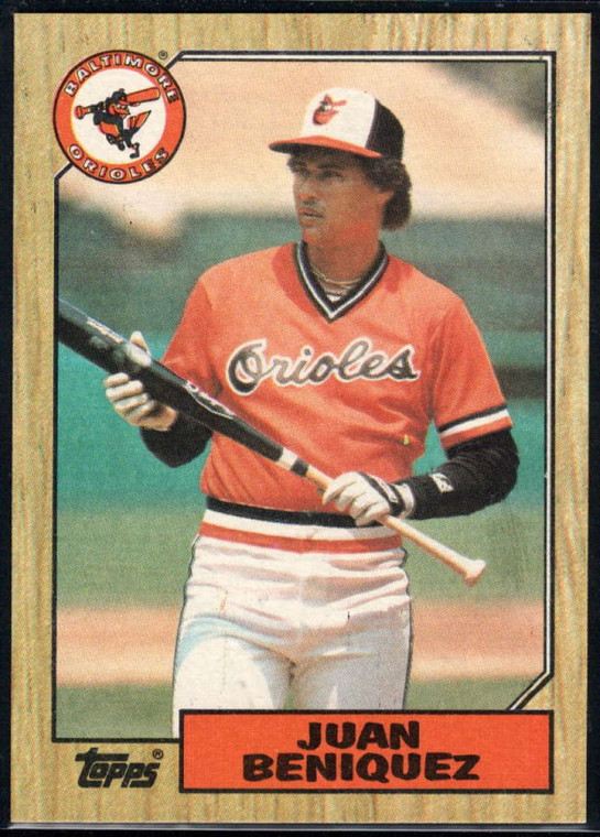 1987 Topps #688 Juan Beniquez NM-MT Baltimore Orioles 