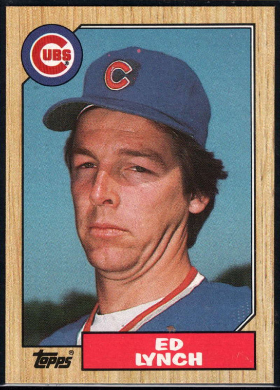 1987 Topps #697 Ed Lynch NM-MT Chicago Cubs 