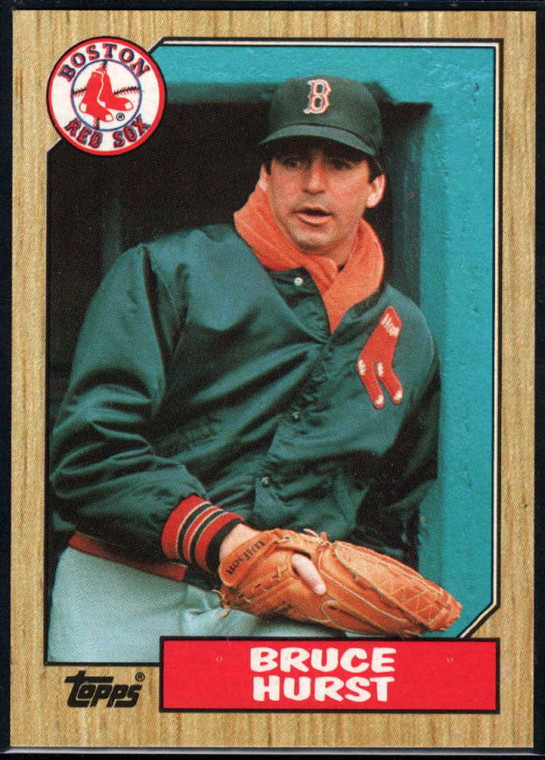 1987 Topps #705 Bruce Hurst NM-MT Boston Red Sox 