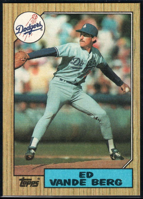 1987 Topps #717 Ed Vande Berg NM-MT Los Angeles Dodgers 