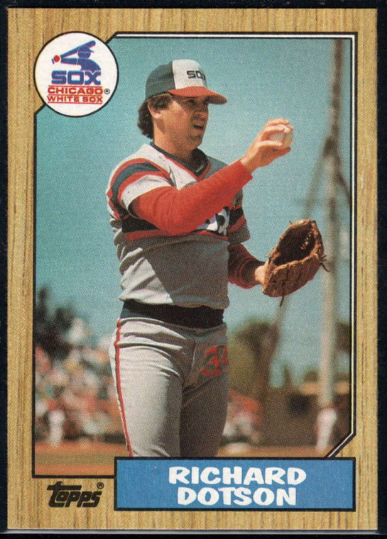 1987 Topps #720 Richard Dotson NM-MT Chicago White Sox 