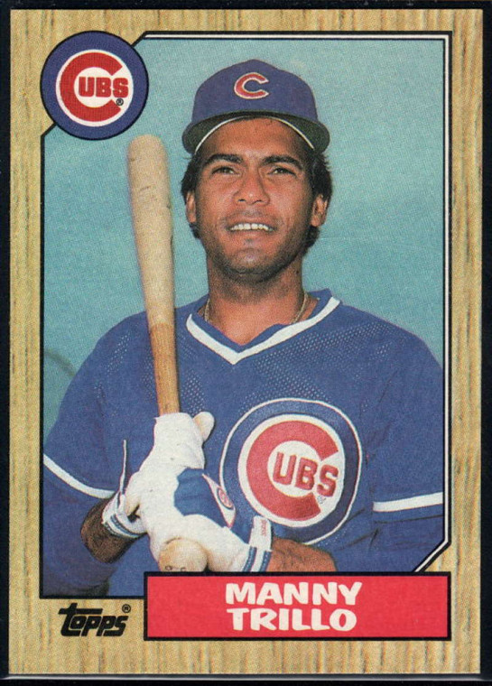 1987 Topps #732 Manny Trillo NM-MT Chicago Cubs 