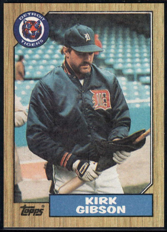 1987 Topps #765 Kirk Gibson NM-MT Detroit Tigers 