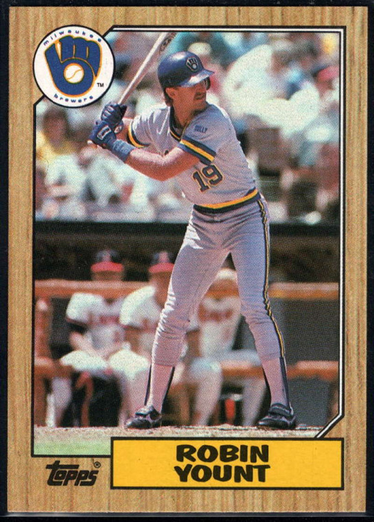 1987 Topps #773 Robin Yount NM-MT Milwaukee Brewers 