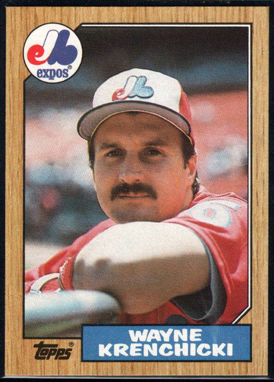 1987 Topps #774 Wayne Krenchicki NM-MT Montreal Expos 
