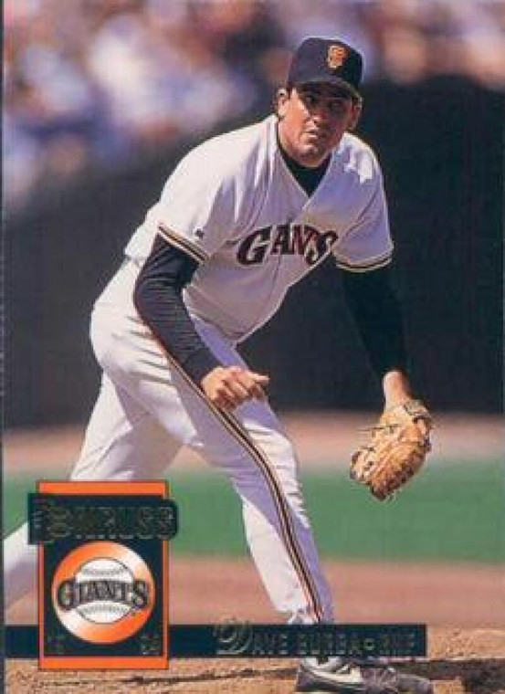 1994 Donruss #124 Dave Burba VG San Francisco Giants 