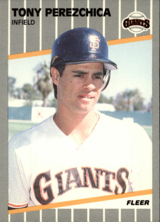 1989 Fleer #338 Tony Perezchica VG San Francisco Giants 