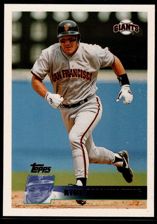 1996 Topps #260 Kirt Manwaring VG San Francisco Giants 