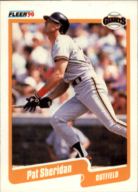 1990 Fleer #71 Pat Sheridan VG San Francisco Giants 