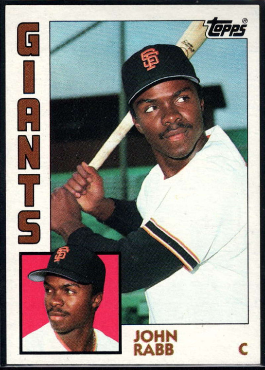 1984 Topps #228 John Rabb VG San Francisco Giants 