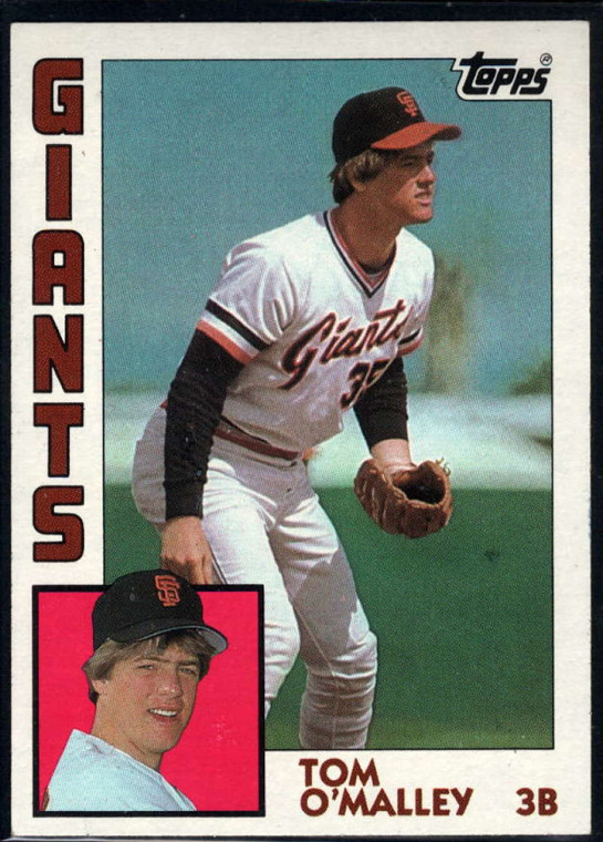 1984 Topps #469 Tom O'Malley VG San Francisco Giants 