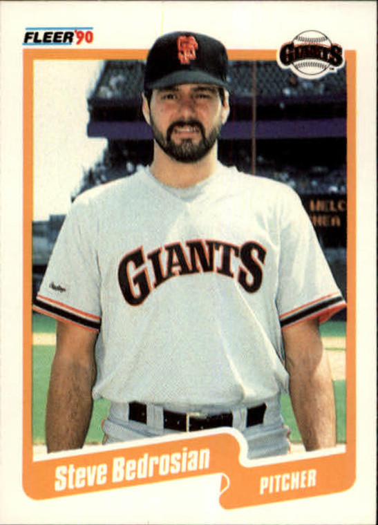 1990 Fleer #50 Steve Bedrosian VG San Francisco Giants 