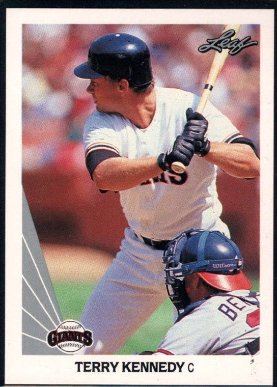 1990 Leaf #67 Terry Kennedy VG San Francisco Giants 