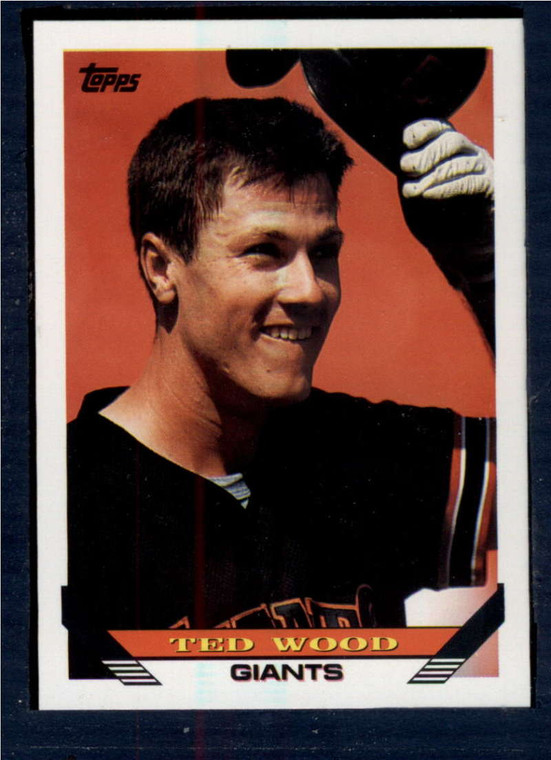 1993 Topps #698 Ted Wood VG San Francisco Giants 