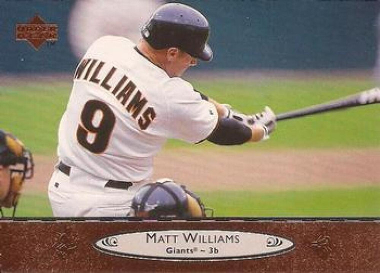 1996 Upper Deck #455 Matt Williams VG San Francisco Giants 