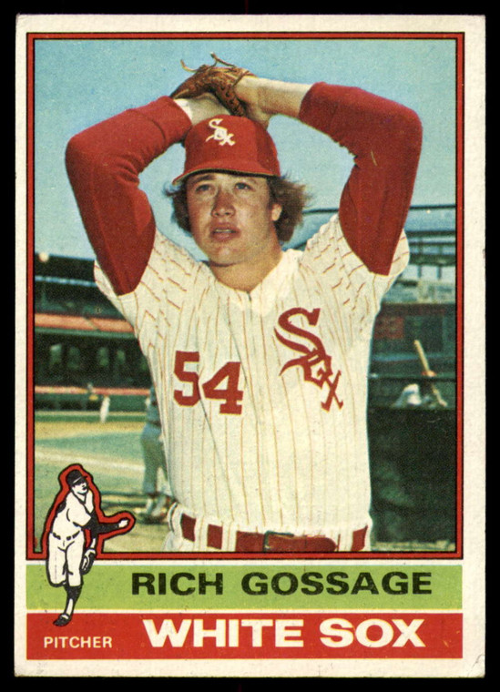 1976 Topps #180 Rich Gossage VG Chicago White Sox 