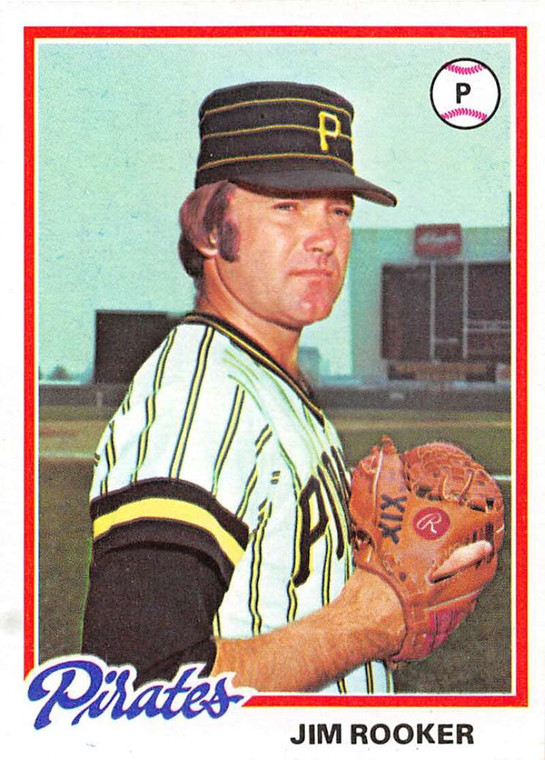 1978 Topps #308 Jim Rooker COND Pittsburgh Pirates 