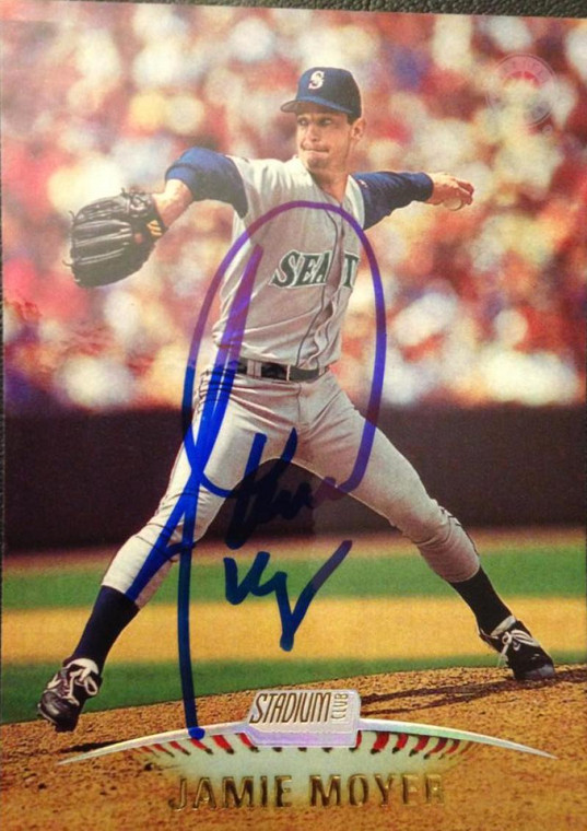 Jamie Moyer Autographed 1999 Stadium Club  #197