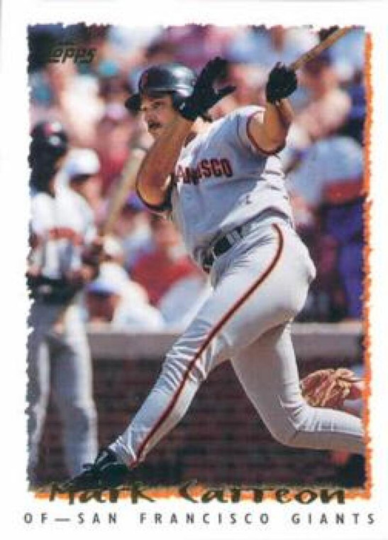 1995 Topps #361 Mark Carreon VG  San Francisco Giants 