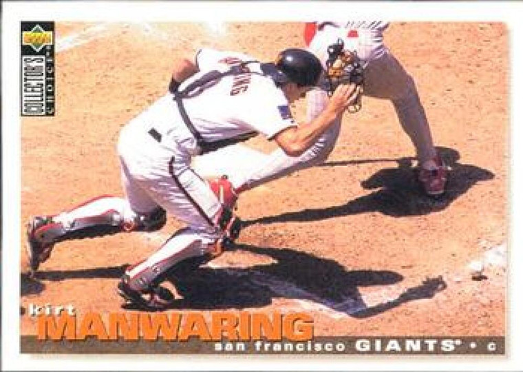 1995 Collector's Choice #257 Kirt Manwaring VG San Francisco Giants 