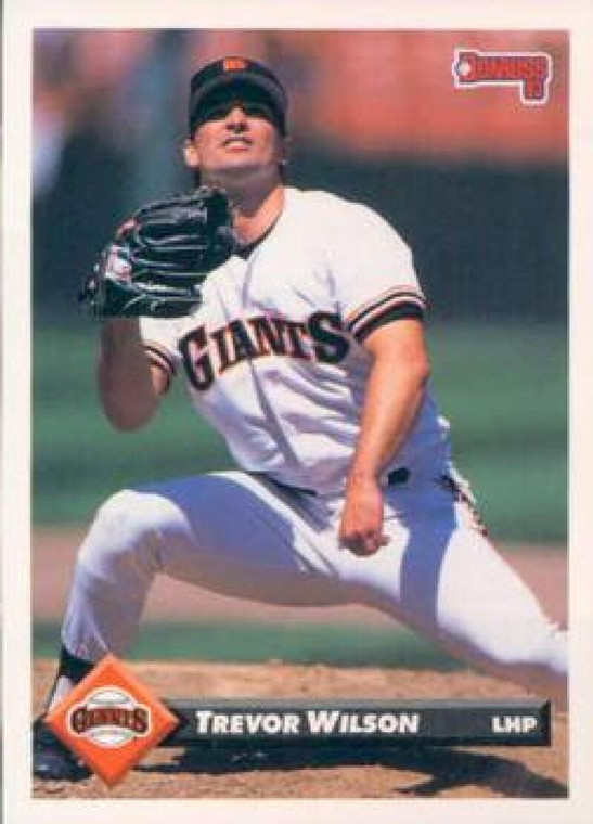 1993 Donruss #578 Trevor Wilson VG San Francisco Giants 