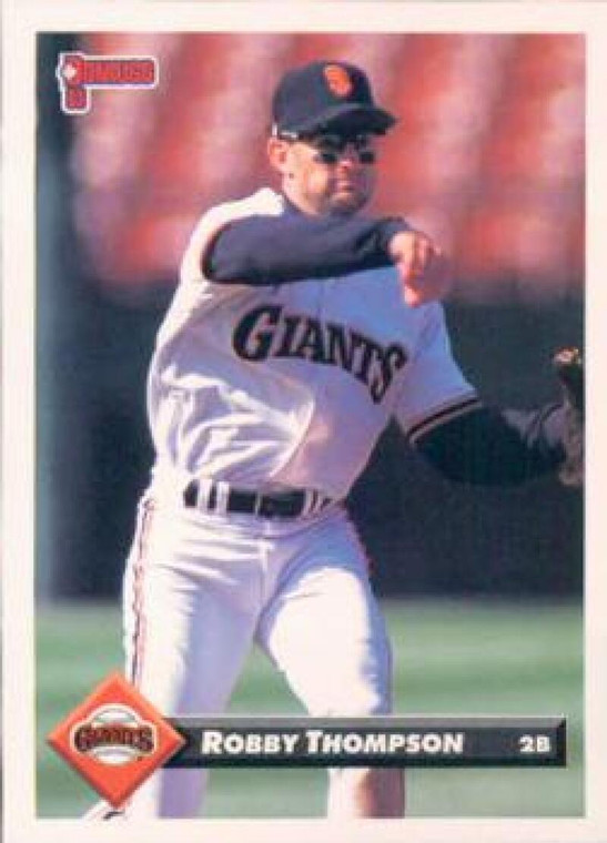 1993 Donruss #524 Robby Thompson VG San Francisco Giants 