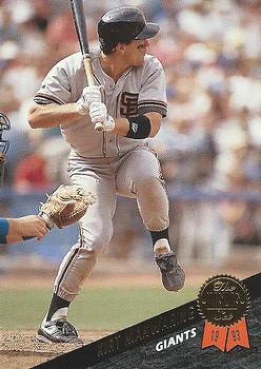 SOLD 43101 1993 Leaf #66 Kirt Manwaring VG San Francisco Giants 