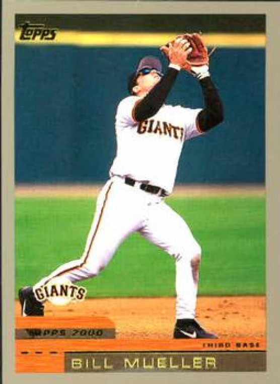 2000 Topps #391 Bill Mueller VG San Francisco Giants 