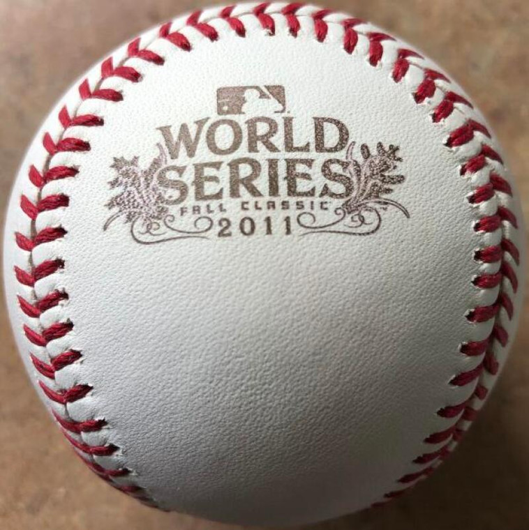 SOLD 103628 Rawlings Official 2011 World Series Baseball 
