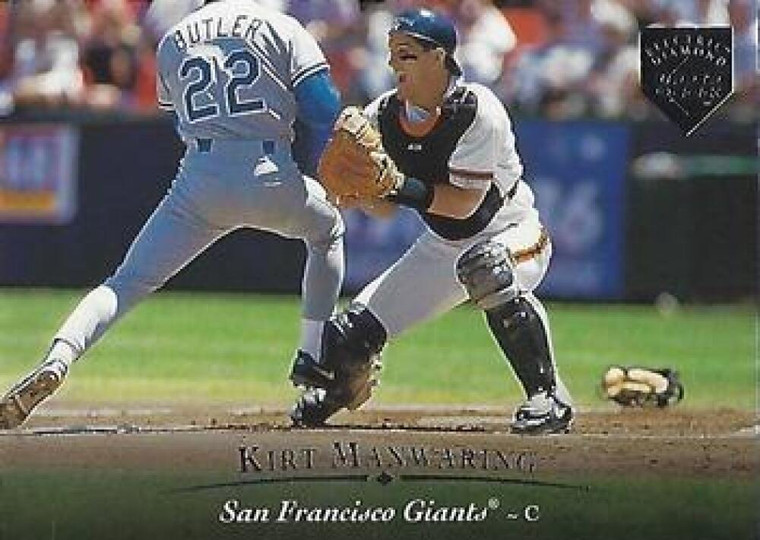 1995 Upper Deck Electric Diamond #332 Kirt Manwaring VG San Francisco Giants 