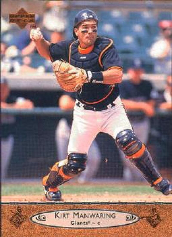 1996 Upper Deck #454 Kirt Manwaring VG San Francisco Giants 