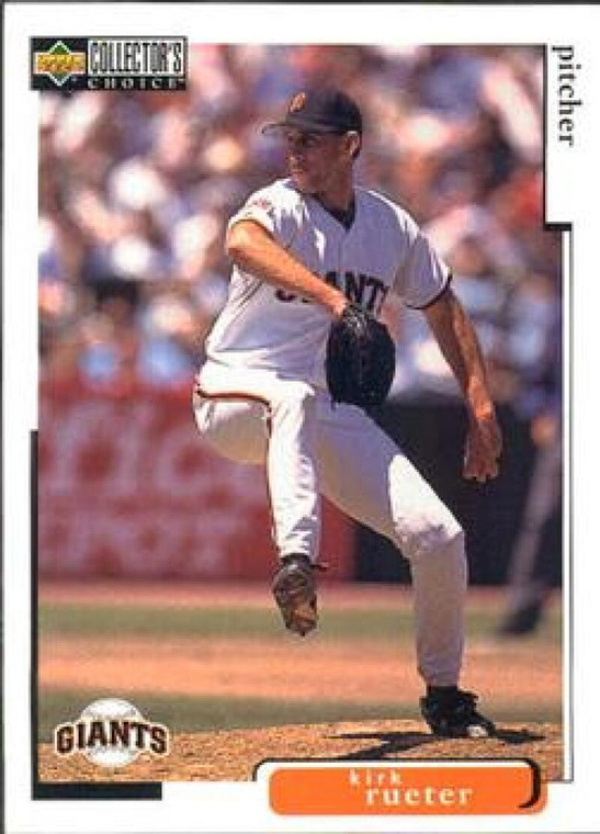 1998 Collector's Choice #231 Kirk Rueter VG  San Francisco Giants 