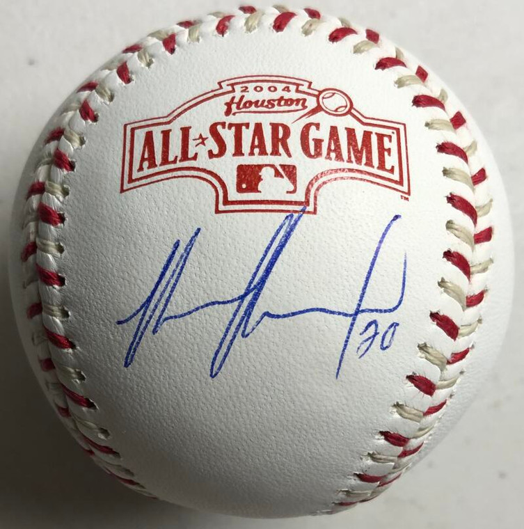 Ronnie Belliard Autographed 2004 All-Star Game Baseball TOUGH SIGNATURE