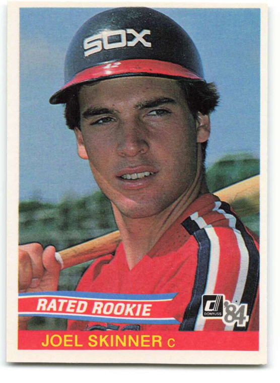 1984 Donruss #27 Joel Skinner VG RC Rookie Chicago White Sox 