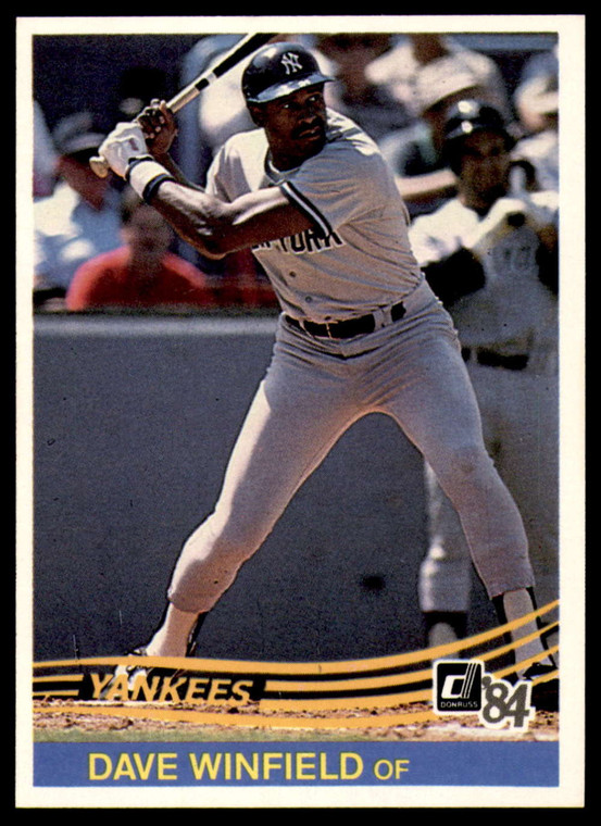 1984 Donruss #51 Dave Winfield VG New York Yankees 