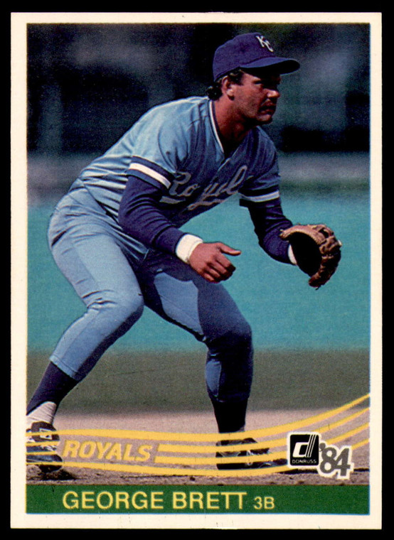 1984 Donruss #53 George Brett VG Kansas City Royals 