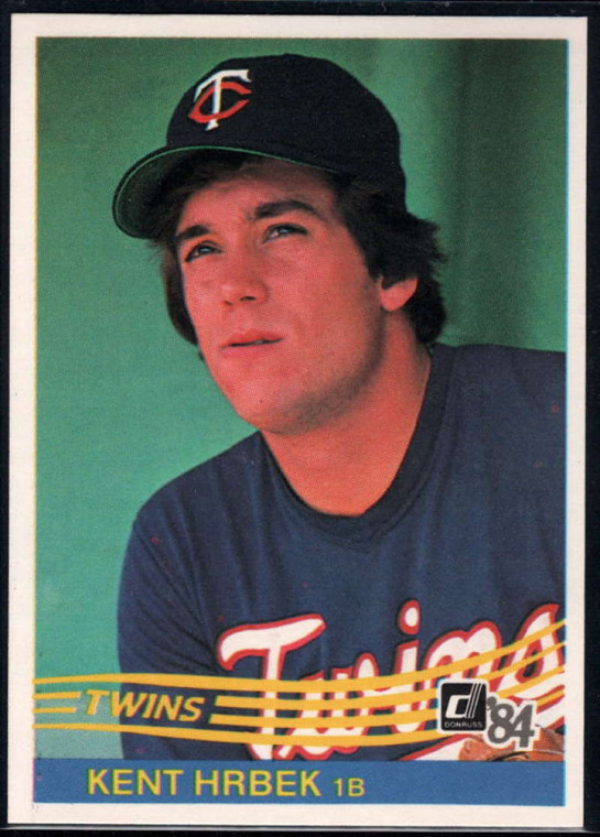 1984 Donruss #70 Kent Hrbek VG Minnesota Twins 