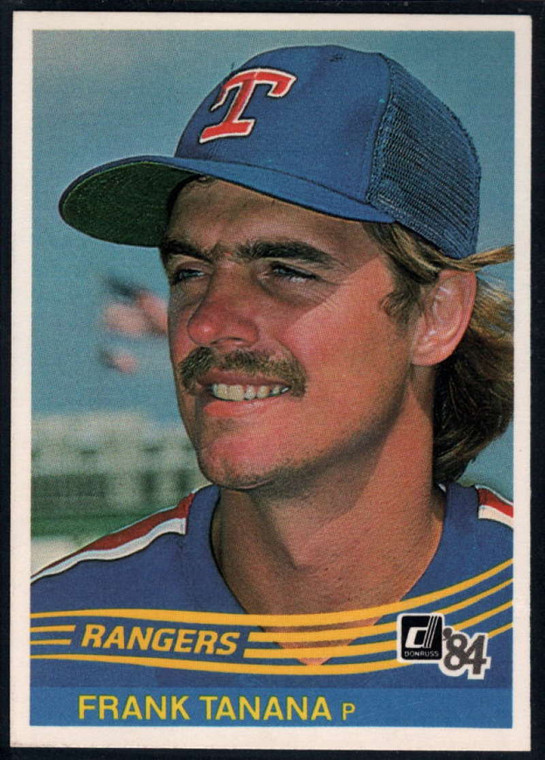 1984 Donruss #98 Frank Tanana VG Texas Rangers 