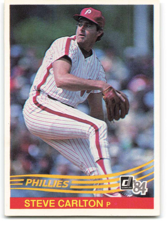 1984 Donruss #111 Steve Carlton VG Philadelphia Phillies 