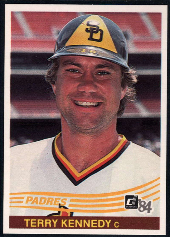 1984 Donruss #112 Terry Kennedy VG San Diego Padres 